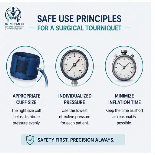 Safe use principles for pneumatic tourniquets in orthopedic surgery