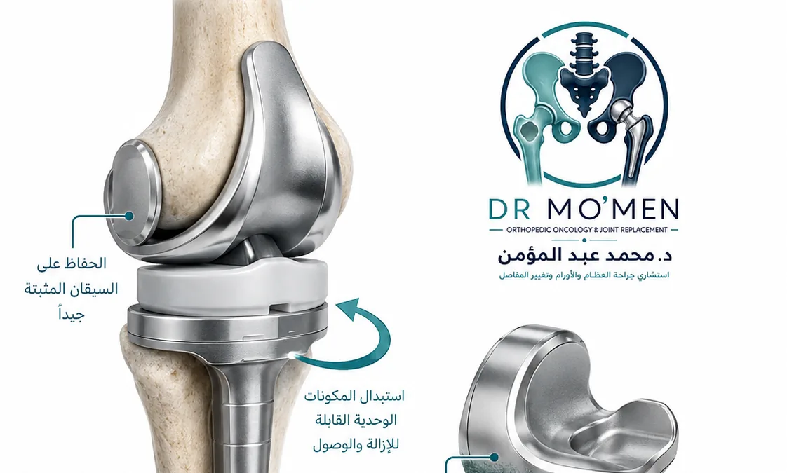 تنظيف العدوى وتغيير الأجزاء المتحركة مع الحفاظ على الأجزاء المثبتة في حالات مختارة