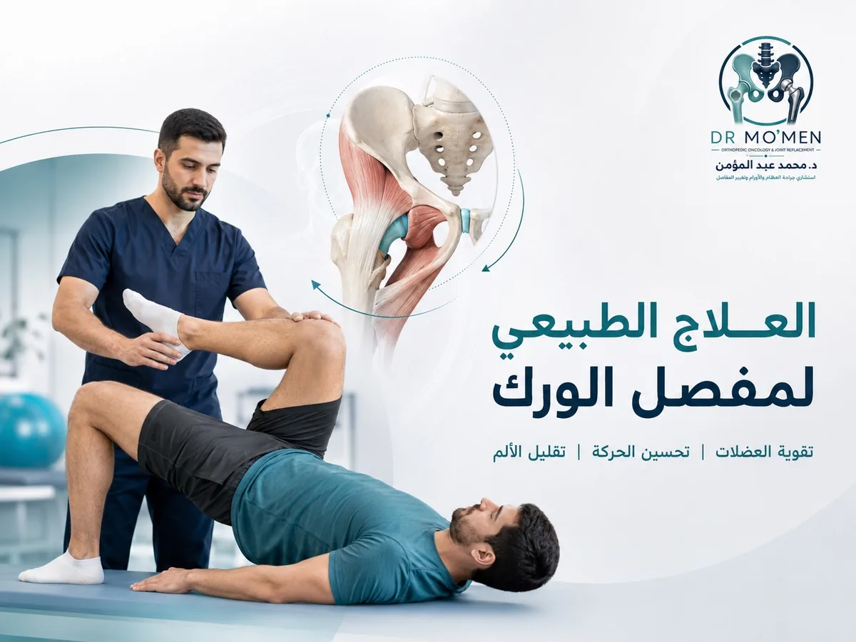 تمارين العلاج الطبيعي لتقوية عضلات الورك والحوض وتقليل ألم خشونة مفصل الورك
